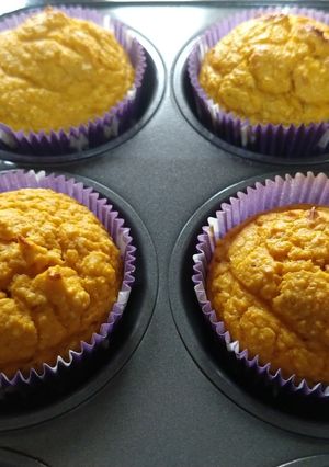 Una foto de Muffin de garbanzos