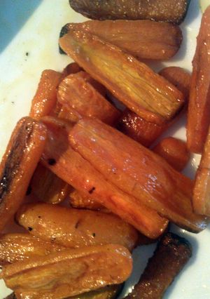 A picture of Baked Carrots.