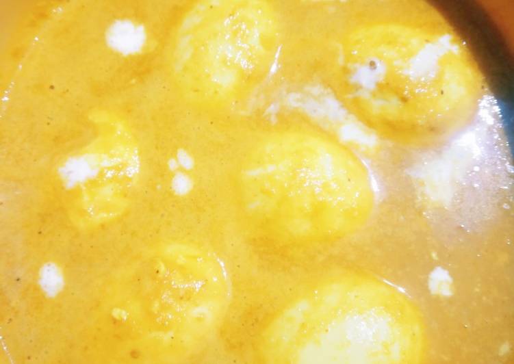 Easy Egg curry