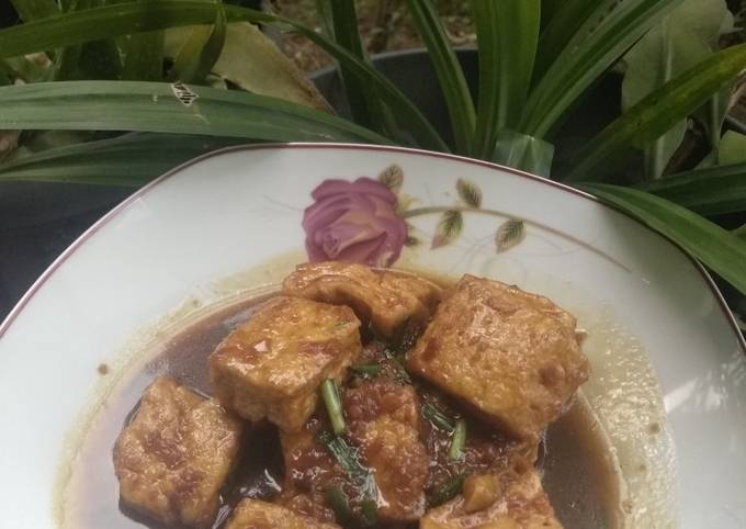 Semur Tahu Kecap