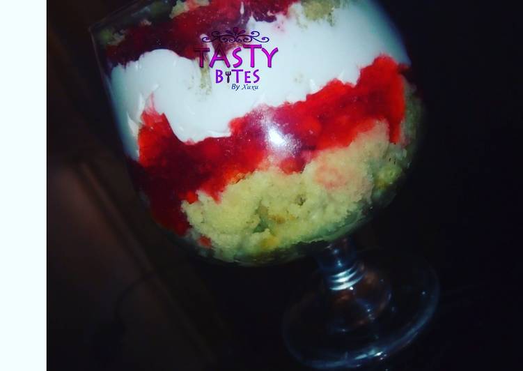 Recipe of Homemade Jelly parfait