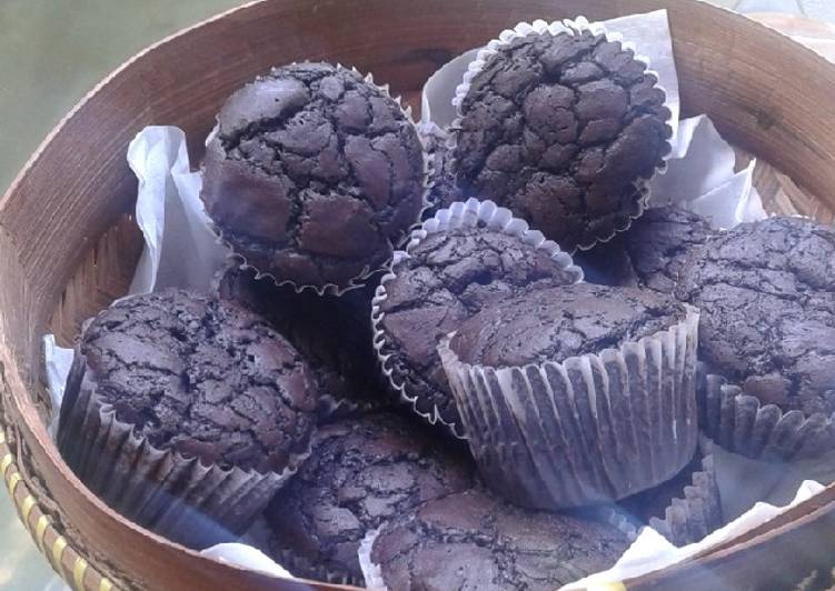 Resep Muffin Fudge Brownies Anti Gagal