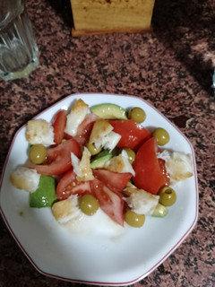 Una foto de Ensalada de bacalao