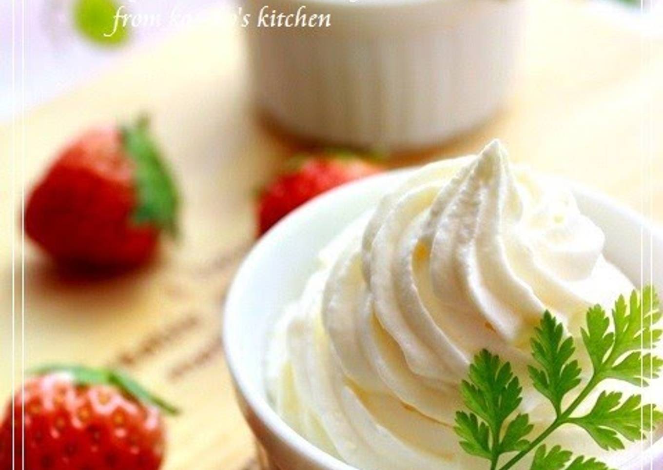 Exquisite and Simple Tiramisu Cream