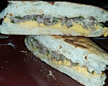 Ready to Serve Cheese steak sandwich Yummy