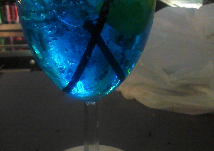 Recipe of Ultimate Stacey &#34;s blue icee