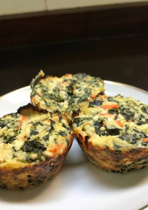 Una foto de Muffins salados fit