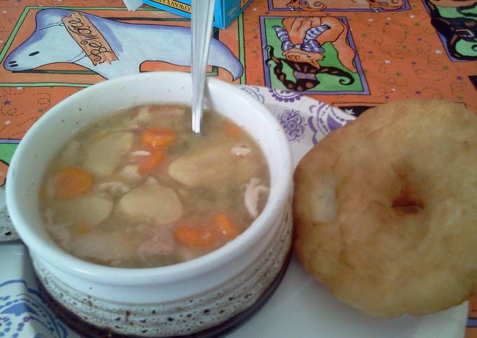 Mamas Lima Beans Soup (slow cooker)