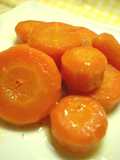 Carrots Glacé Easy in the Microwave