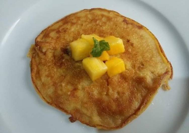 Easiest Way to Make Speedy Mango Pancakes