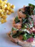 Raspberry Basil Chicken Medallions