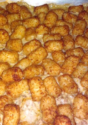 A picture of Tater Tot Casserole.