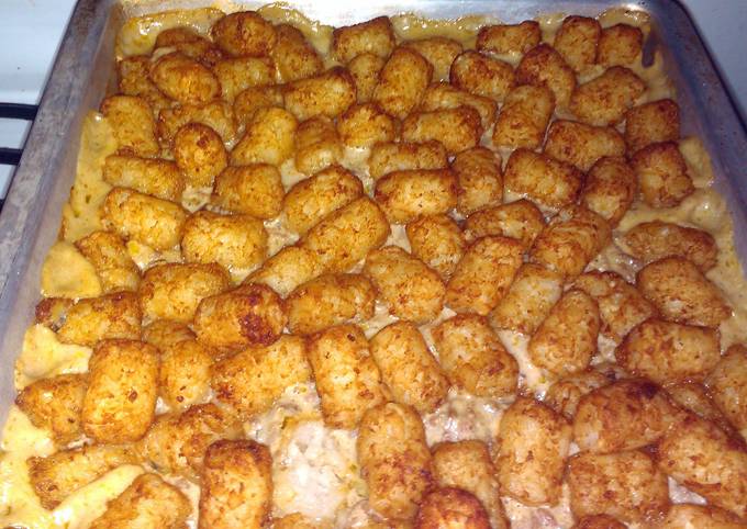 Steps to Make Award-winning Tater Tot Casserole