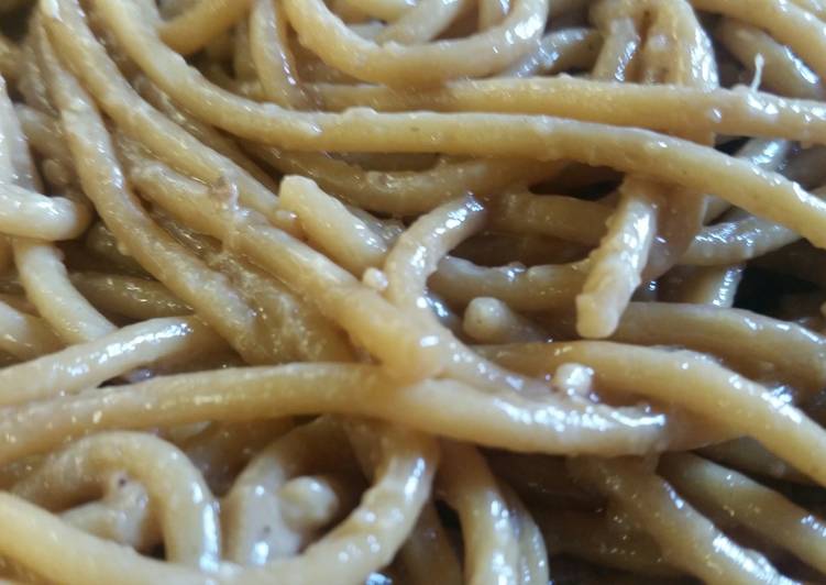 Steps to Make Any-night-of-the-week Sesame - Ginger Noodles