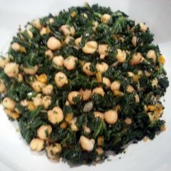 A picture of Chickpea & Spinach Salad.
