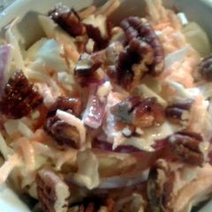 A picture of Maple Pecan Coleslaw.