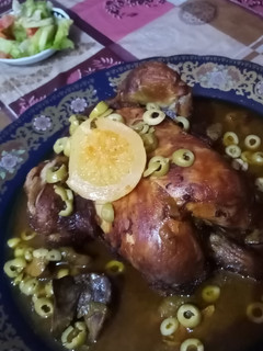 صورة لوصفة دجاج محمر وفتي 😋😋