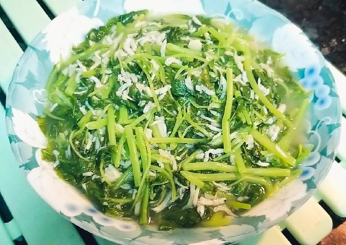 莧菜吻仔魚食譜與作法by 茙茙 Cookpad