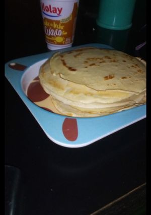 Una foto de Panqueques!