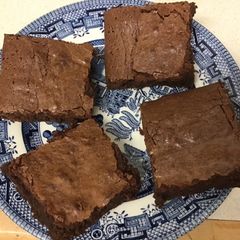 A picture of Chocolate brownies #mycookbook.