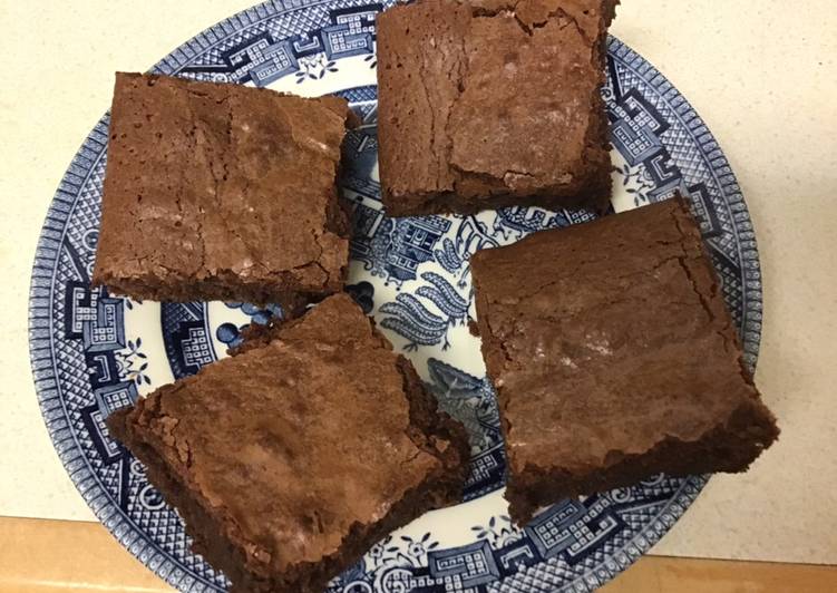 Simple Way to Prepare Super Quick Homemade Chocolate brownies #mycookbook