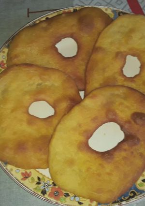Una foto de Torta frita con harina leudante