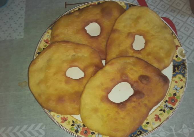 Torta frita con harina leudante Receta de Anita suarez🤗 Cookpad