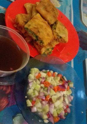 Foto resep Resep kulit martabak telor, cuko dan acar