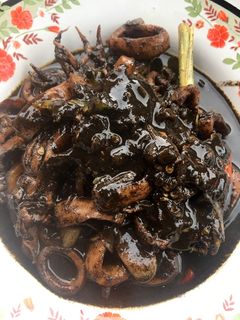 Foto resep Tumis Cumi Hitam a la Pasar Atom Surabaya