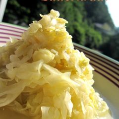 A picture of Easy Microwave Sauerkraut.