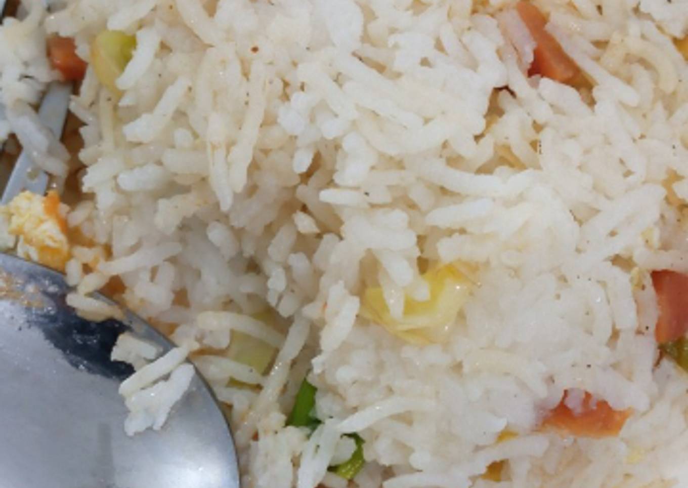 Chinese.. Fried rice with shashlik