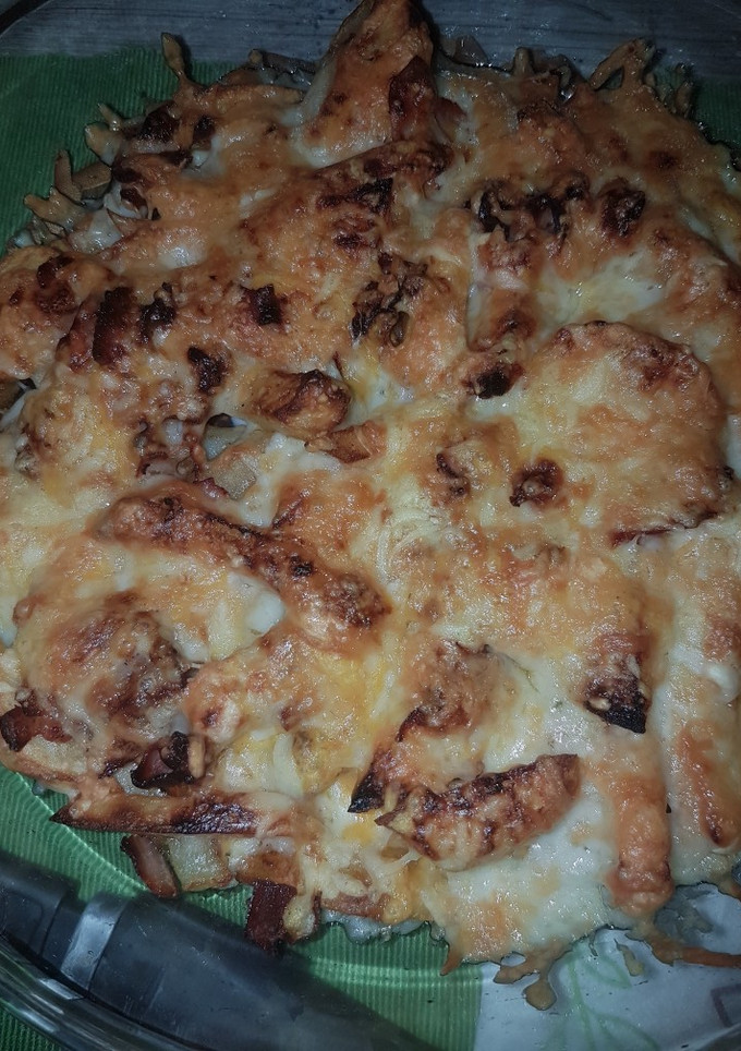Una foto de Patata chicken frikend