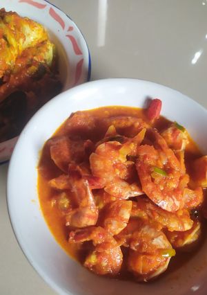 Foto resep Udang Saos Padang