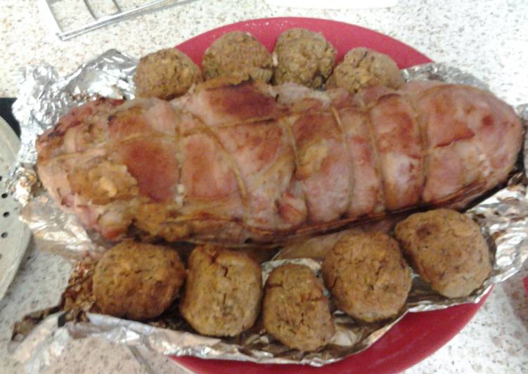 Recipe of Perfect My giant stuffed pig in a Blanket