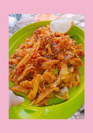 Foto resep Ayam suwir lemon 🍋 yummie by moms keen 🥰