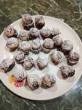 Baci di dama piemontese con mandorle nocciole e cioccolato fondente