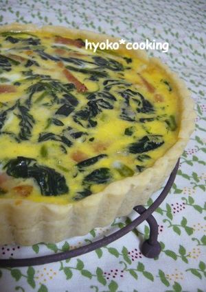 A picture of Flavorful Quiche Without Heavy Cream.