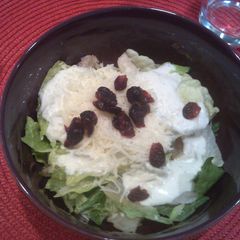 A picture of Homemade Cesar Salad.