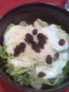 A picture of Homemade Cesar Salad.