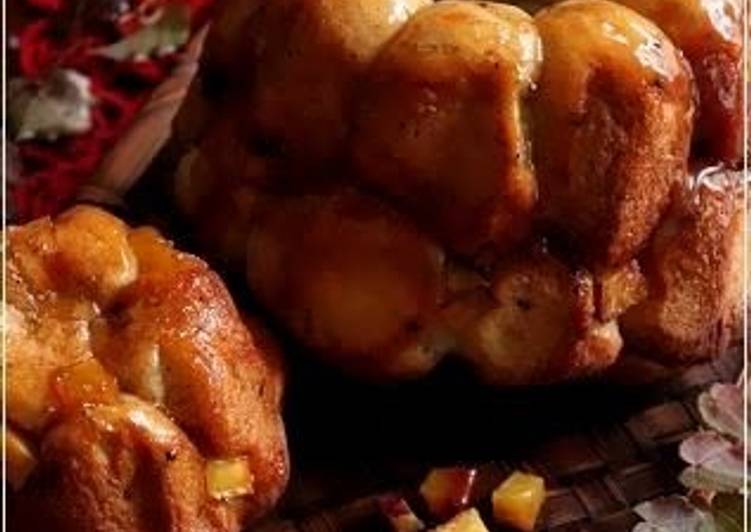 Steps to Prepare Homemade Just Like Candied Sweet Potatoes? Sesame Dough Monkey Bread