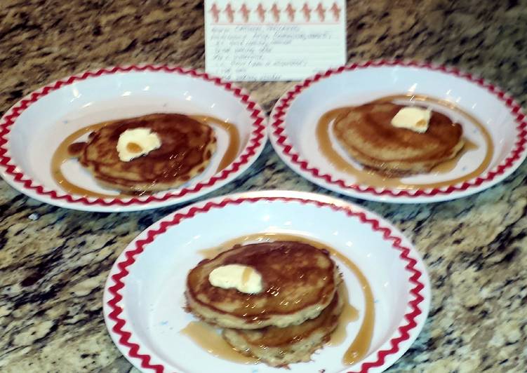 Easiest Way to Prepare Quick Oatmeal Buttermilk Pancakes