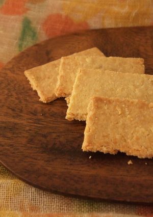 A picture of Crunchy Healthy Cookie with Okara & Rice Flour.