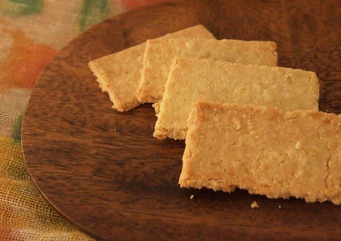 Crunchy Healthy Cookie with Okara &amp; Rice Flour