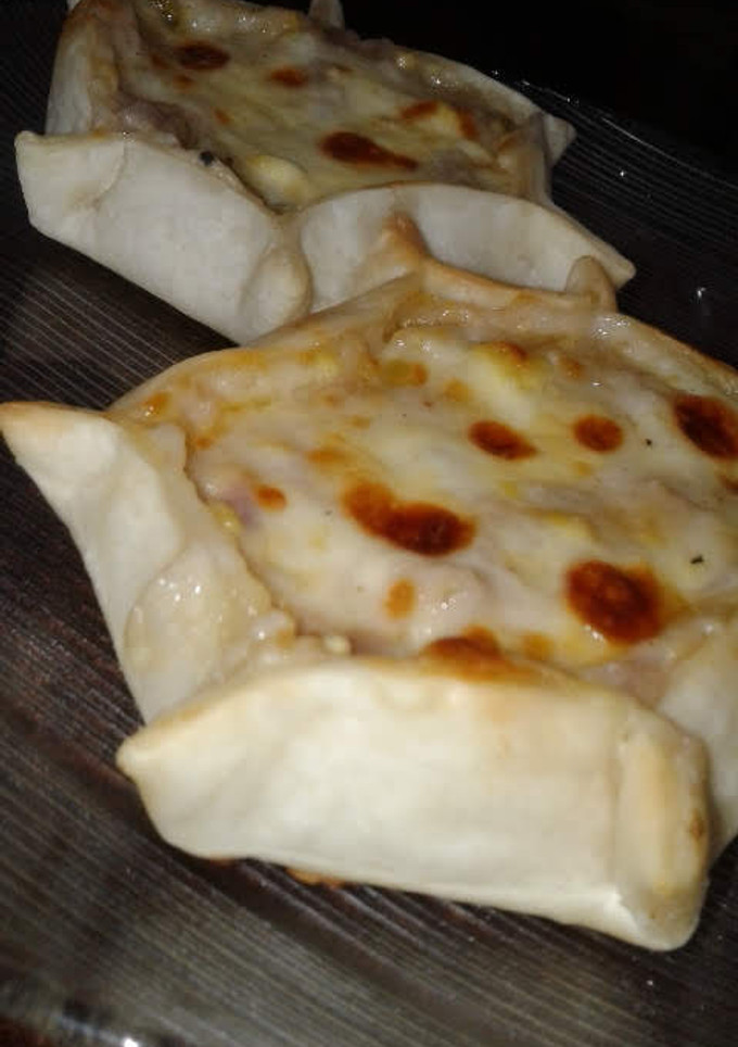 Una foto de Tartaletas de choclo y salsa blanca