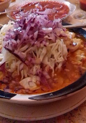 A picture of Pozole.