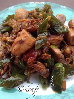 Foto resep Oseng Asin Cumi+Petai