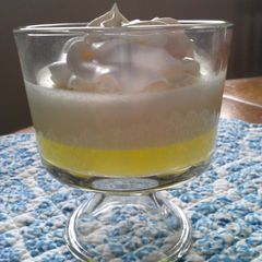 A picture of Creamy Jell- O Layers.