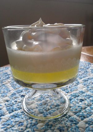 A picture of Creamy Jell- O Layers.