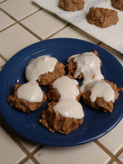 A picture of Glazed Apple Cookies.