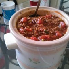 A picture of 123 CrockPot Chilli.
